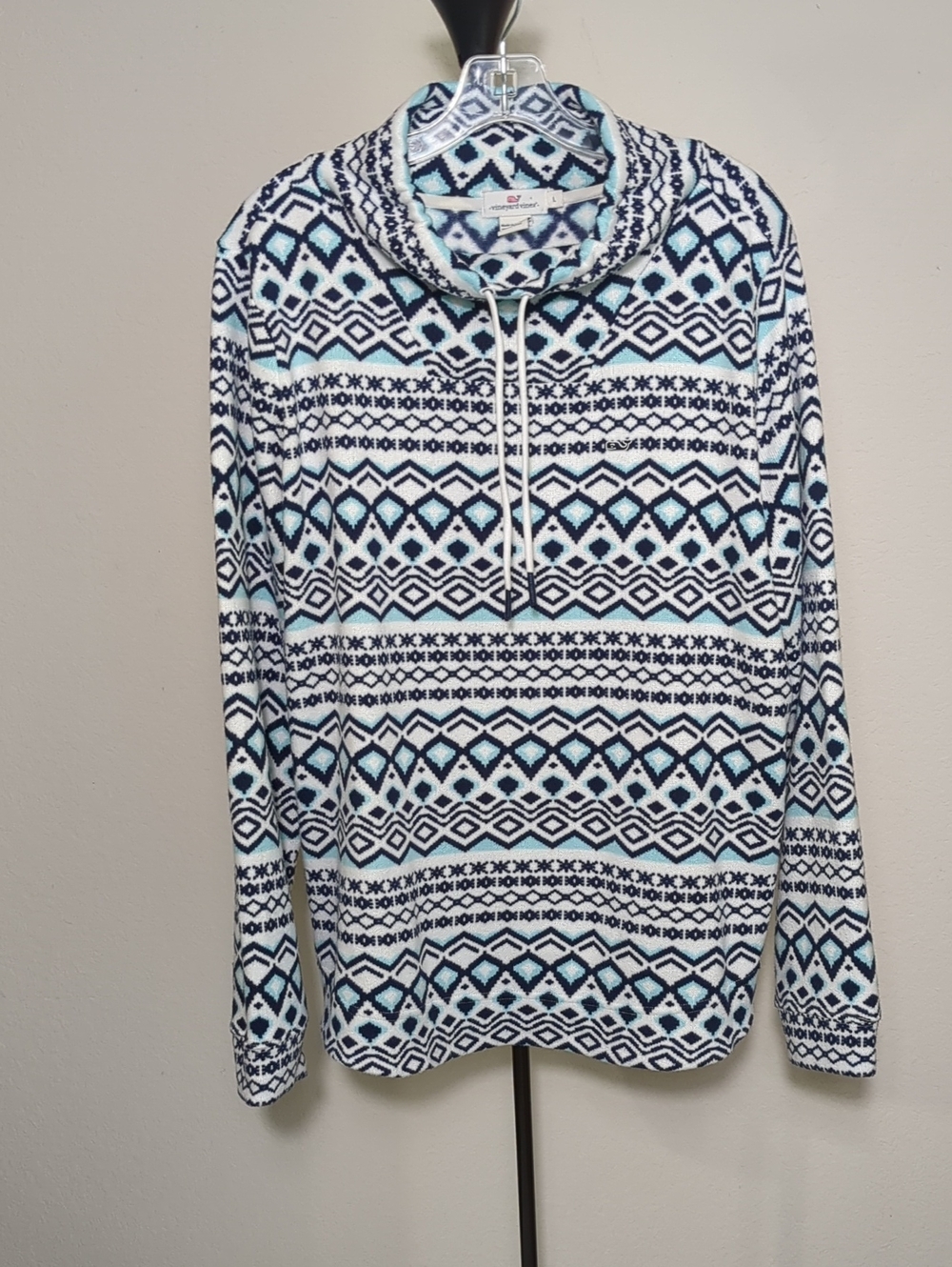 Vineyard Vines Fleece Pullover Sweater Sz L